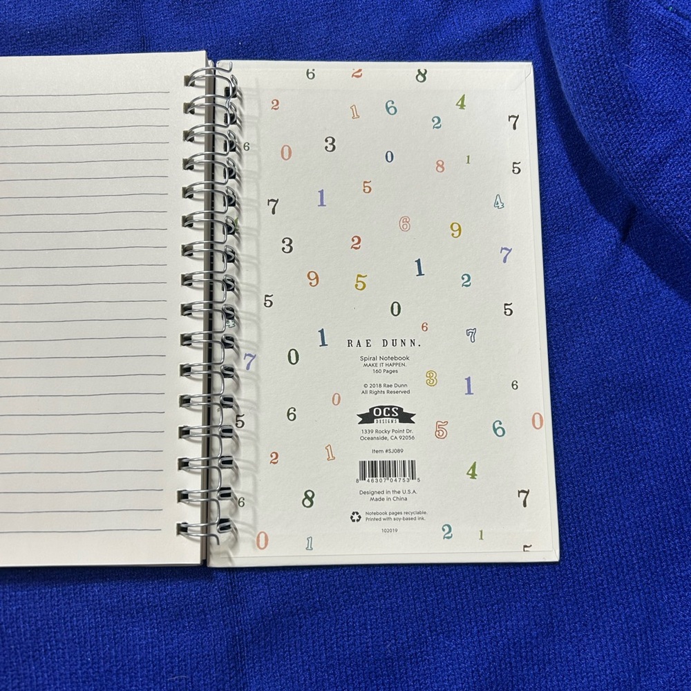 Rae Dunn Spiral Notebook Set - Picture 7 of 9